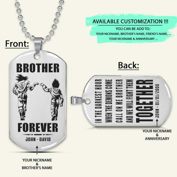 Candy v02 - Luxury Dog Tag Necklace Personalized Name