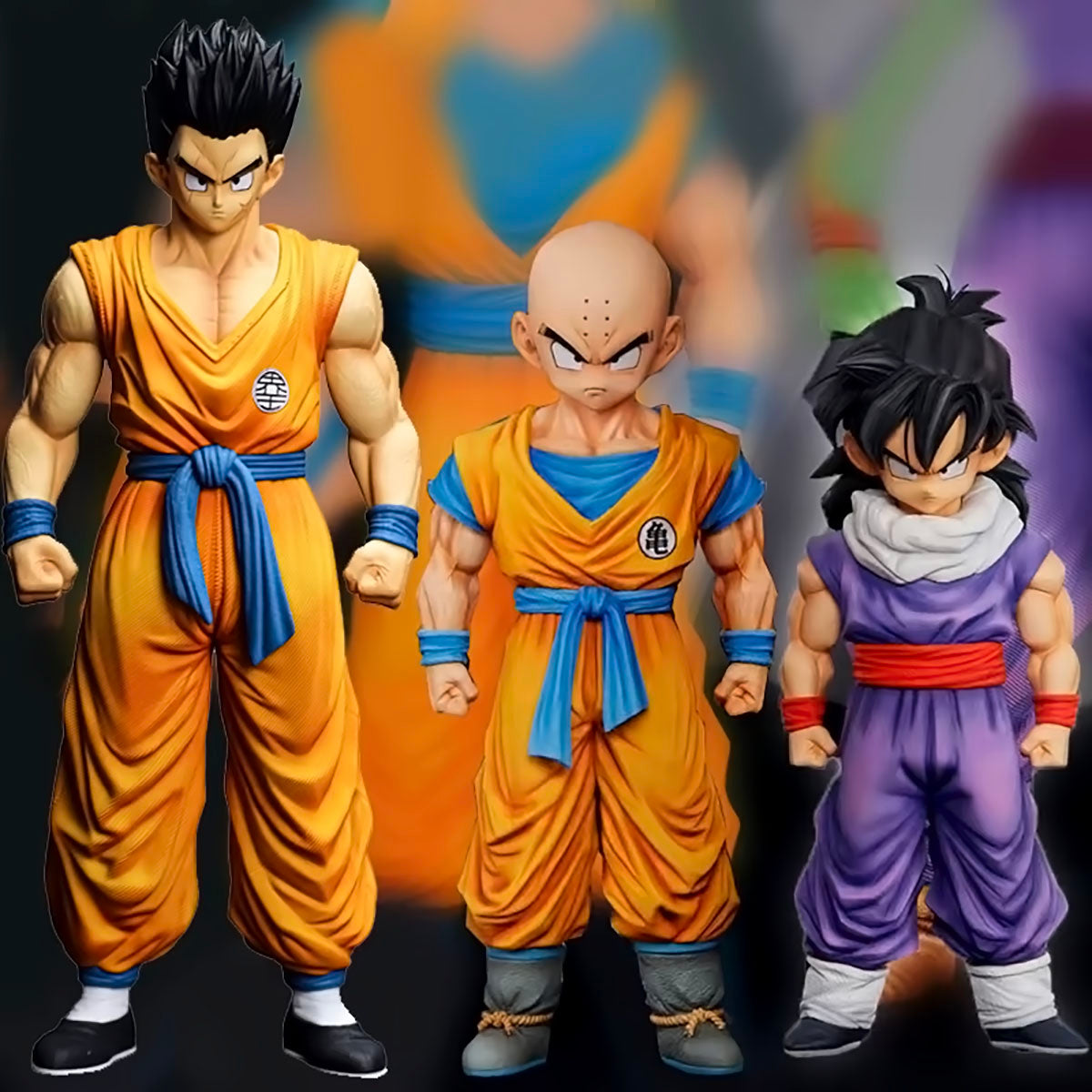 Dragon Ball - DRT002 - Anime Dragon Ball Z Figure Z Fighters Son Gohan Krillin Figure PVC Collectible Model Toys Gifts