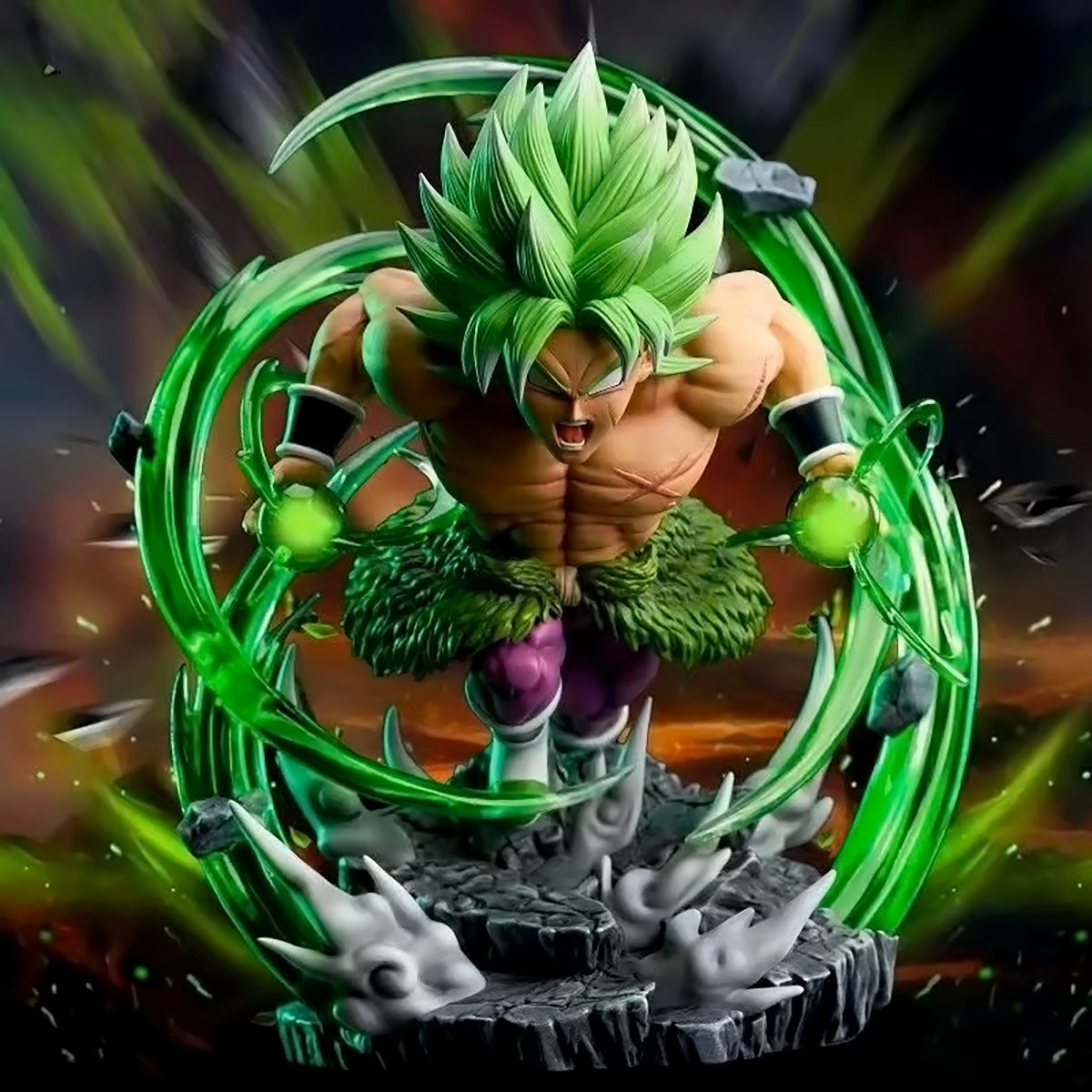 Dragon Ball - DRT009 - Anime Dragon Ball Figure Broly Figurine PVC Action Figures GK Statue Collection Model Toys Gifts