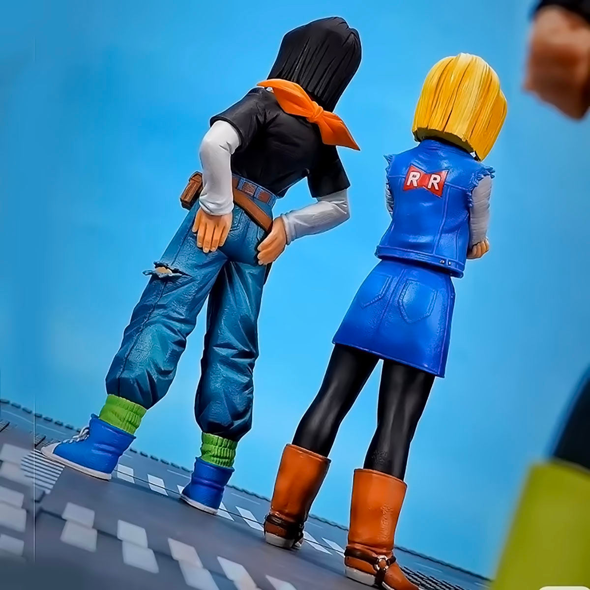 Dragon Ball - DRT012 - Anime Dragon Ball Z Android 17 Figure Android 18 PVC Action Figures Collection Model Toys Gifts