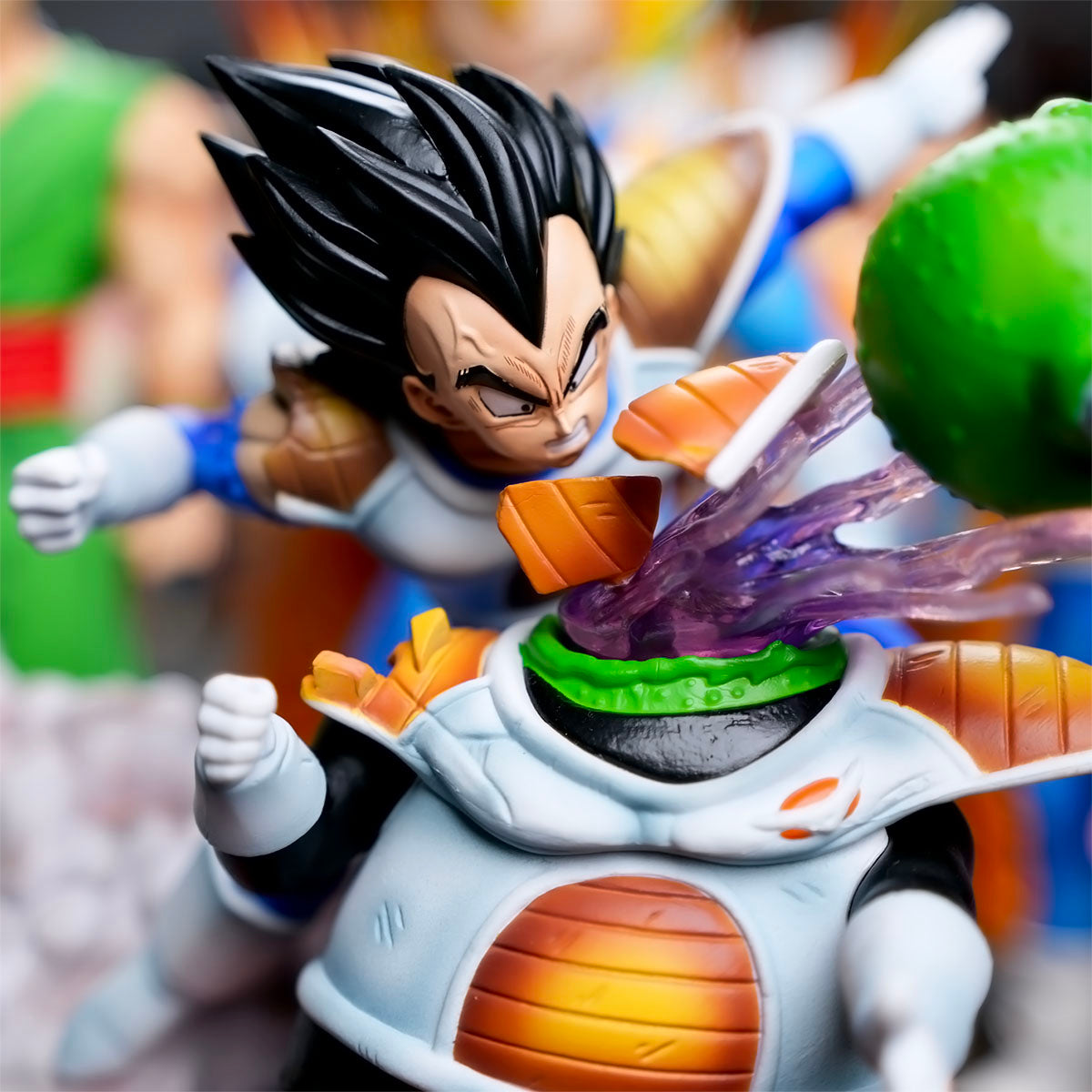 Dragon Ball - DRT023 - Anime Dragon Ball Z Figure Vegeta VS Guldo Figure Ginyu Force Vegeta Figure PVC Collectible Model Toys Gifts