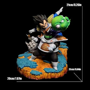 Dragon Ball - DRT023 - Anime Dragon Ball Z Figure Vegeta VS Guldo Figure Ginyu Force Vegeta Figure PVC Collectible Model Toys Gifts