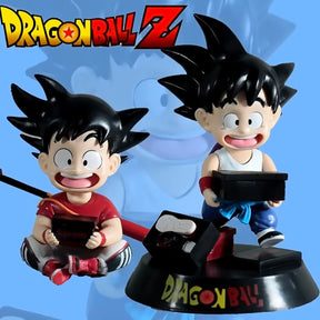 Dragon Ball - DRT025 - Anime Dragon Ball Figures Toy Gk Trendy Clothes Sitting Son Gohan And Pedestal Goku Shoe Box Milk Delivery Figure Creative Model