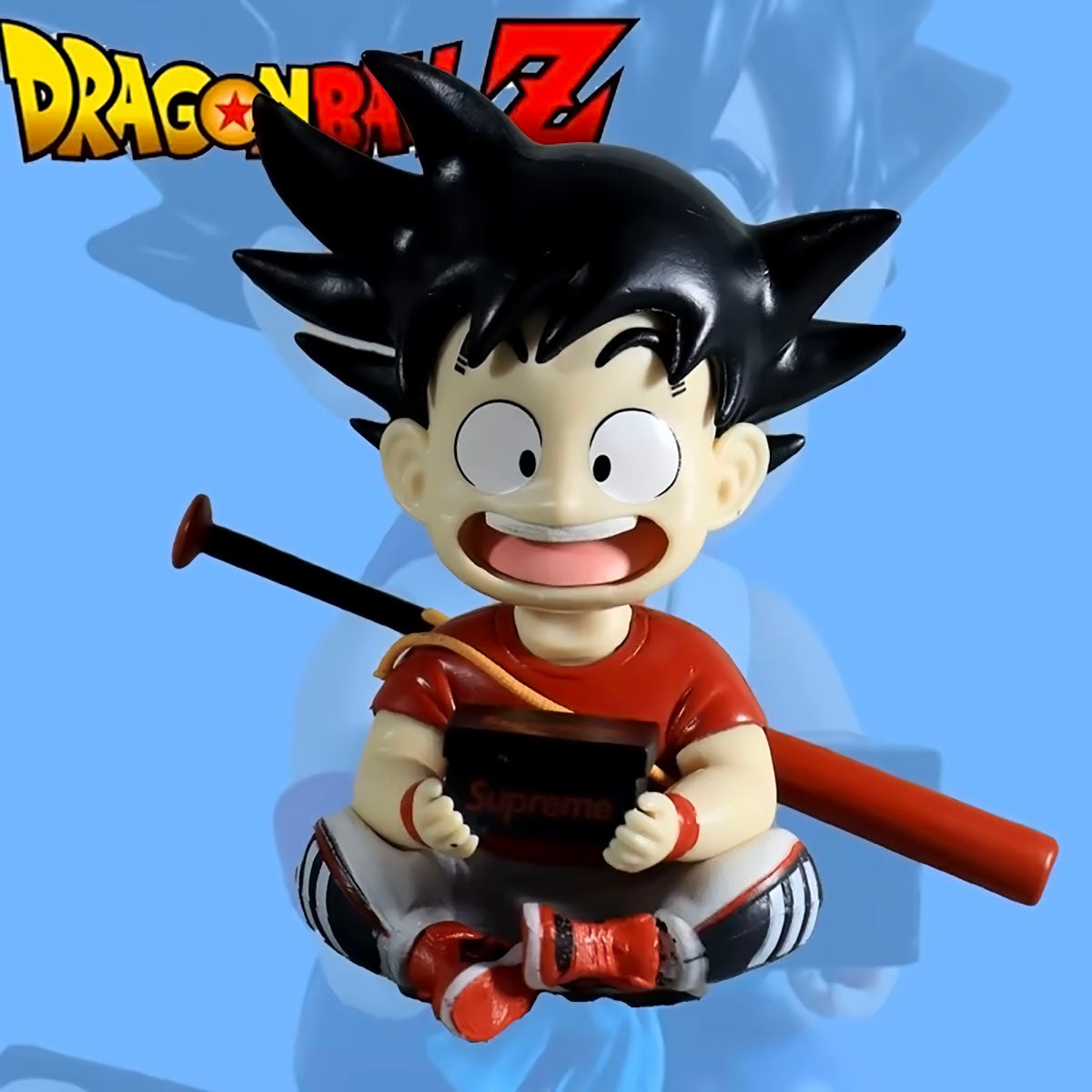 Dragon Ball - DRT025 - Anime Dragon Ball Figures Toy Gk Trendy Clothes Sitting Son Gohan And Pedestal Goku Shoe Box Milk Delivery Figure Creative Model