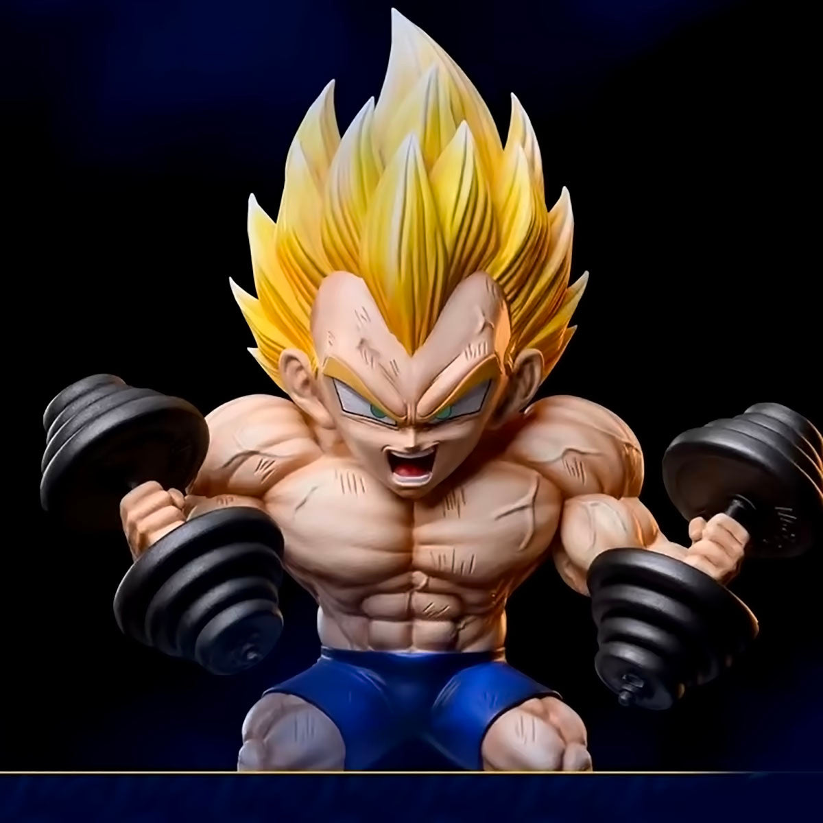 Dragon Ball - DRT026 - Dragon Ball Z Vegeta Fitness Figure DBZ Model Bodybuilding Series Figurals Anime Statue Figurine Collection Birthday Gifts