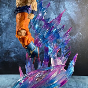 Dragon Ball - DRT031 - Anime Dragon Ball Figure Son Goku Action Figures Ultra Instinct Super Saiyan Statue Pvc Emit Light Model Collection Gifts