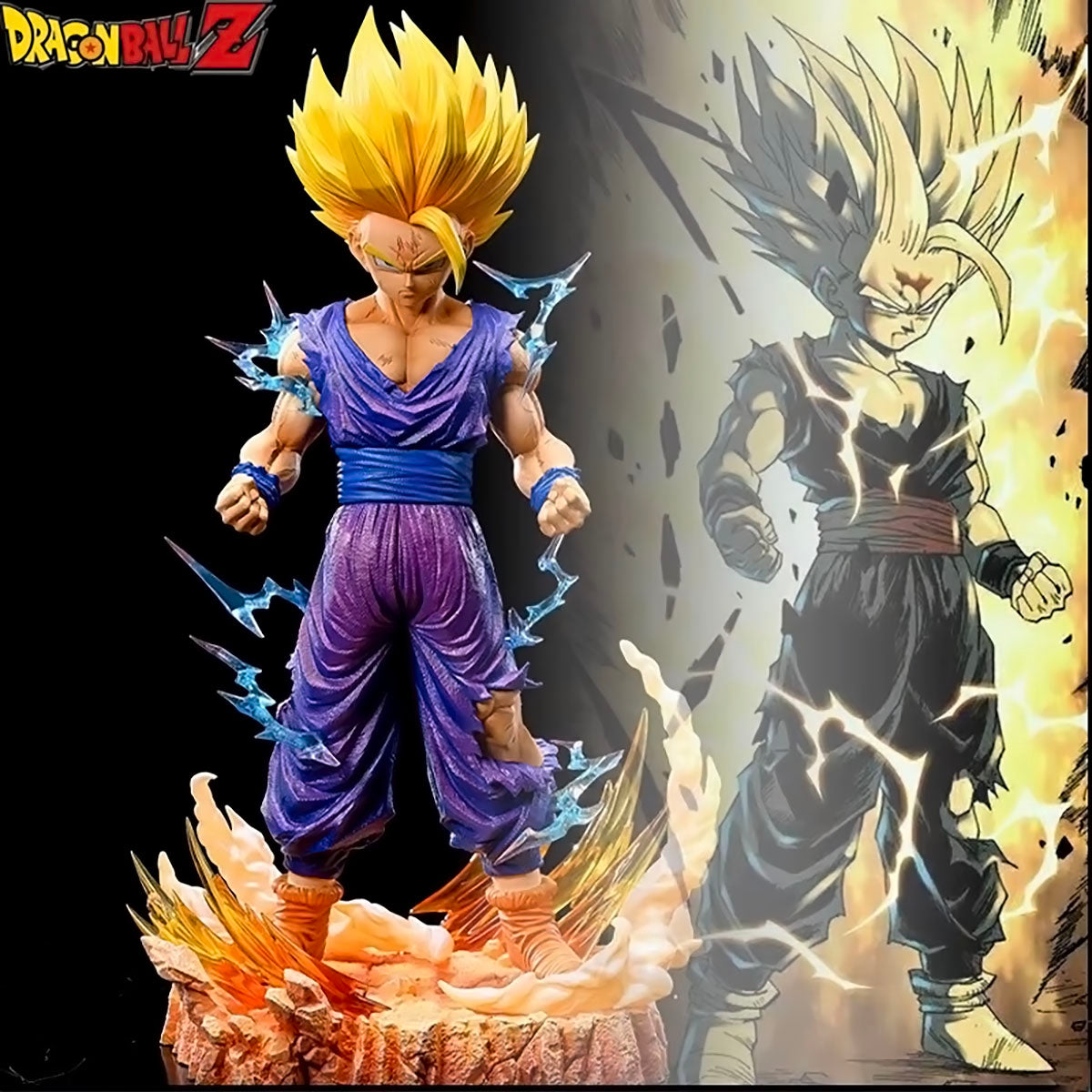 Dragon Ball - DRT034 - Gohan Figure Dragon Ball Z Figures Figurine Model Super Saiyan Gohan Action Figure Anime Dragon Ball Collection Ornament Gifts