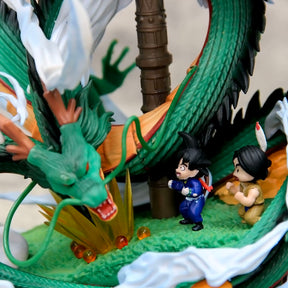 Dragon Ball - DRT042 - Anime Dragon Ball Z Shenlong And Little Goku Figures Anime Characters Shenlong Ornaments Pvc Model Toys Gifts