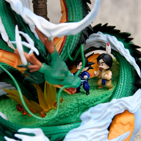 Dragon Ball - DRT042 - Anime Dragon Ball Z Shenlong And Little Goku Figures Anime Characters Shenlong Ornaments Pvc Model Toys Gifts