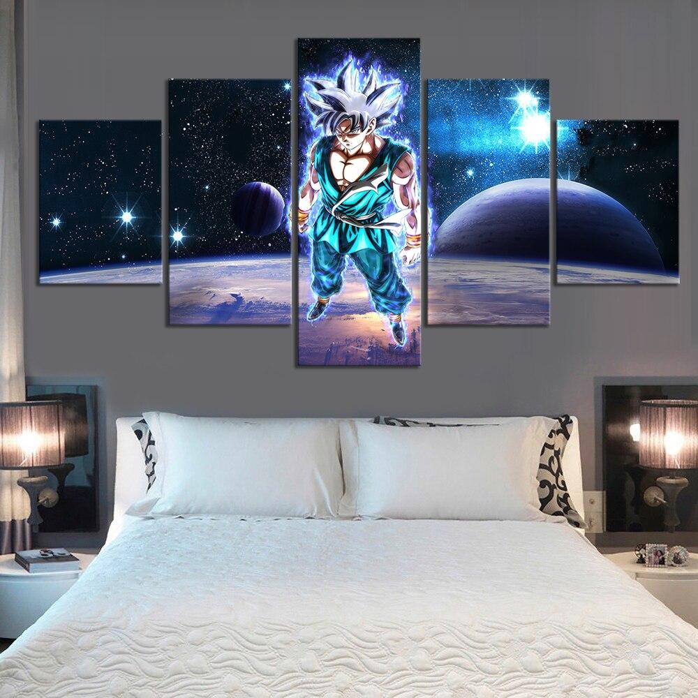 goku ultra instinct wall art